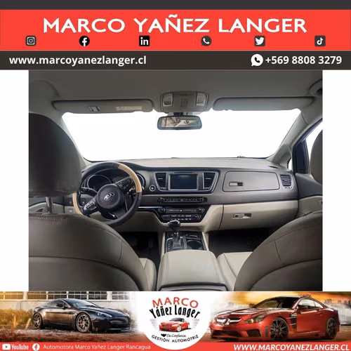 KIA CARNIVAL 2.2 AUT / AÑO  KILOMETROS / EXCELENTE ESTADO
