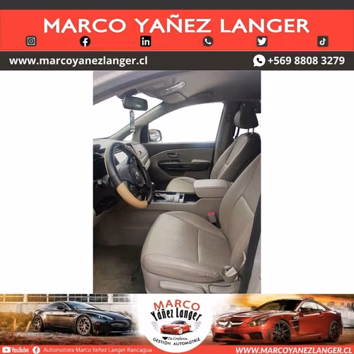 KIA CARNIVAL 2.2 AUT / AÑO  KILOMETROS / EXCELENTE ESTADO