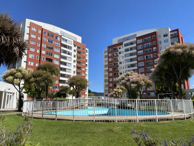 VENTA DPTO 2D/1B CON ESTACIONAMIENTO PLAZA CLUB TEMUCO - Imagen 15