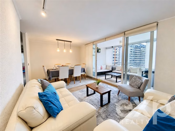 Departamento en venta de 3D2B1E1B en Llano Subercaseaux