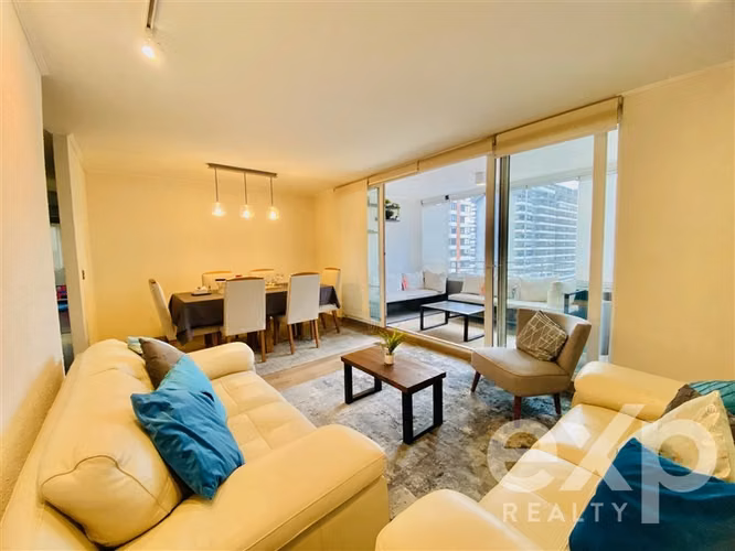 Departamento en venta de 3D2B1E1B en Llano Subercaseaux