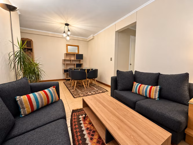 Lindo departamento de 2 dorm y 2 baños con excelente ubicacion