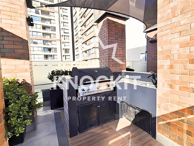 Arriendo Depto Semi Amoblado con Balcón 2D2B en Santiago - Imagen 10