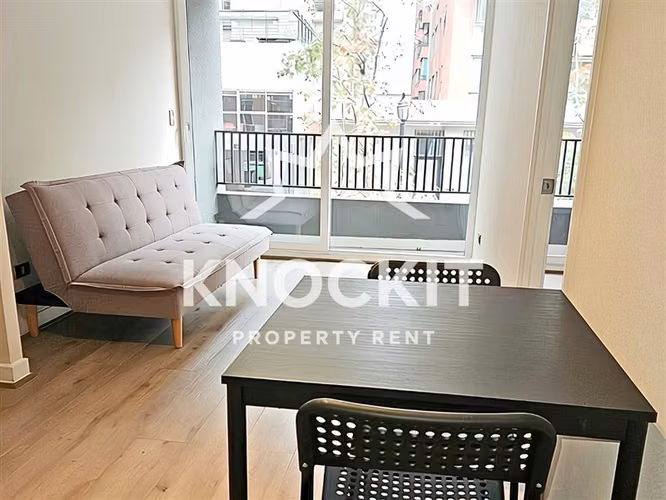 Arriendo Depto Semi Amoblado con Balcón 2D2B en Santiago - Imagen 2
