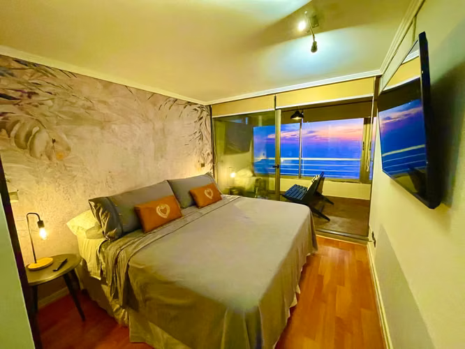 ARRIENDO AMOBLADO AÑO CORRIDO 3D 2B COSTA DE MONTEMAR