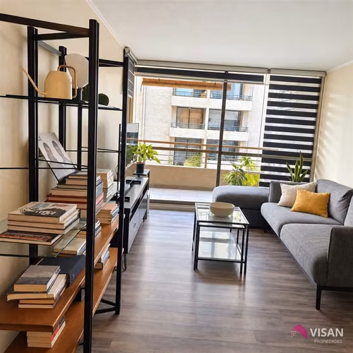 Arriendo 2D 2B Est y Bod en el corazón de Ñuñoa Metro L3y6 - Imagen 3
