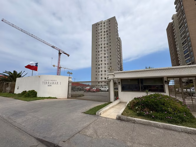 Venta | Departamento 3 dormitorios con vista norponiente | Edificio Terramar I, Antofagasta