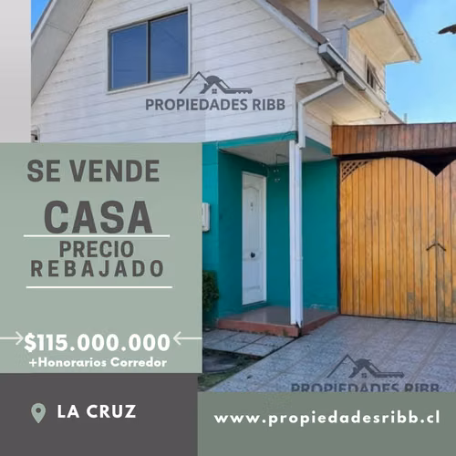 Hermosa Casa en Condominio La Cruz