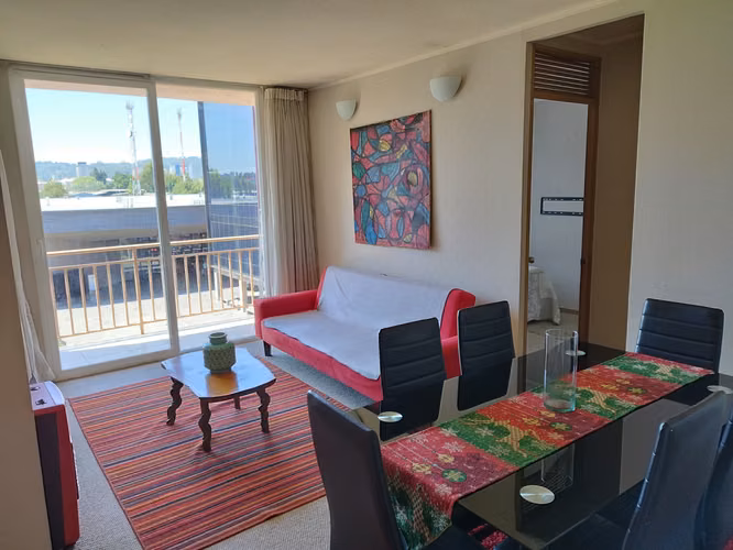 Departamento amoblado 3D 1B con estacionamiento lado mall Patio Outlet - Imagen 3