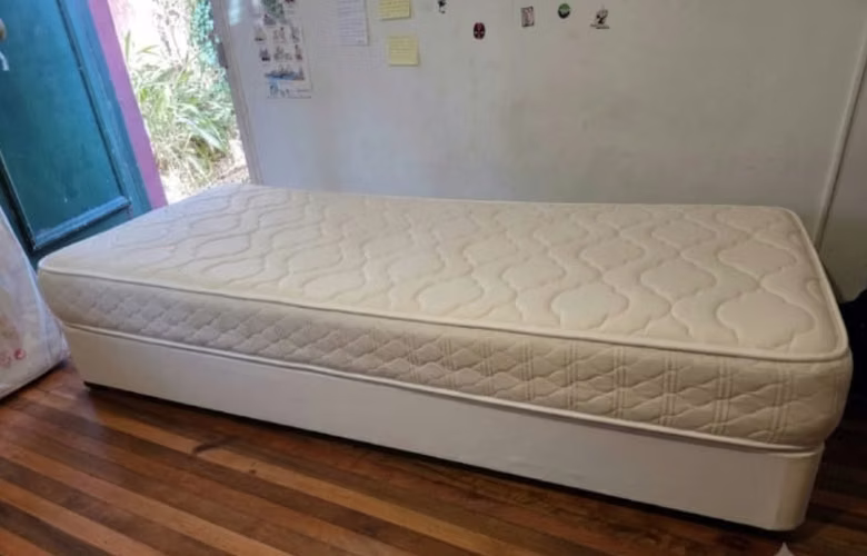 cama de 1 plaza con colchon - Imagen 1