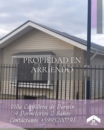 PROPIEDAD VILLA CORDILLERA DE DARWIN