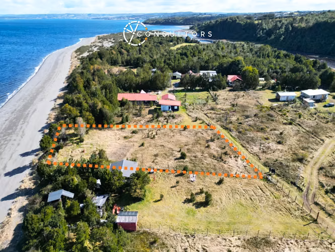 Terreno con orilla de playa en Quellón – Sector Chaiguao