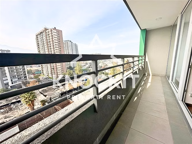 Arriendo Depto con Balcón 2D2B en San Joaquín