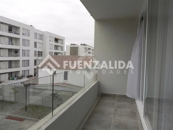 Departamento en arriendo de 2 dorm. 1 baño, estacionamiento