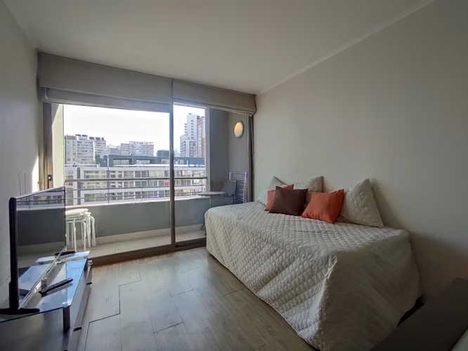 Arriendo Dpto. 1D + 1B + Terraza,  AMOBLADO. en Santiago Centro - Imagen 8