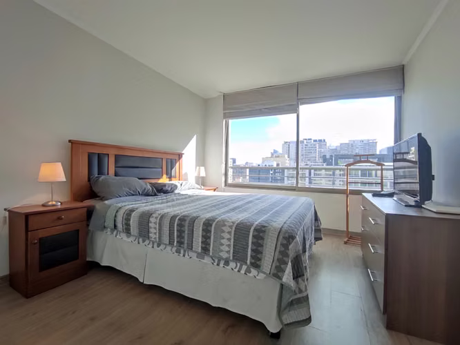 Arriendo Dpto. 1D + 1B + Terraza,  AMOBLADO. en Santiago Centro - Imagen 18