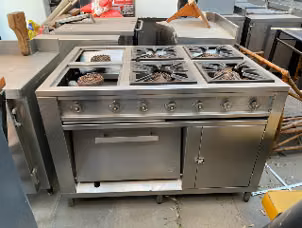 Venta de equipos de cocina (Horno, Cocina, amasadora y sobadora)