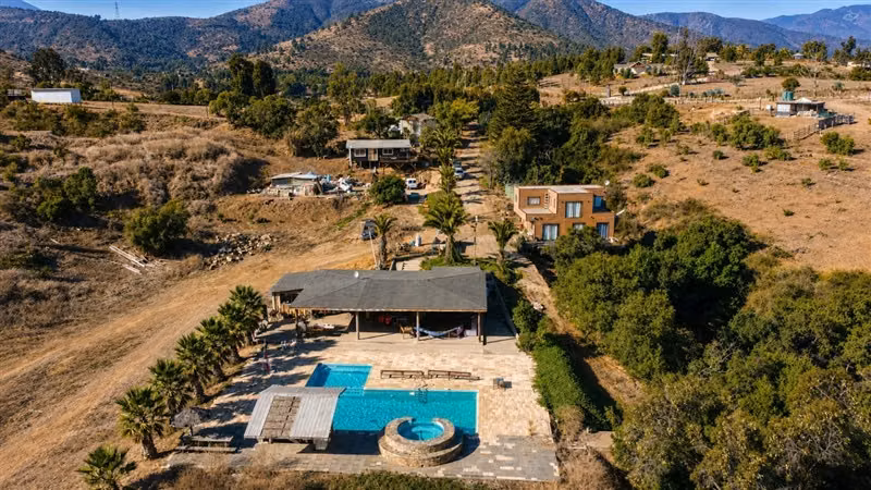 Parcela en venta en Puchuncaví con Gran Quincho 500 M2