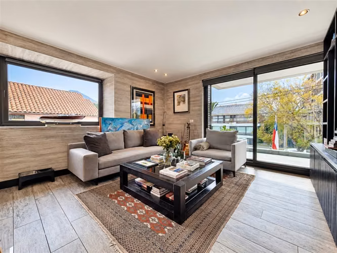DUPLEX en venta de 2 dormitorios en Vitacura con jardin. - Imagen 6