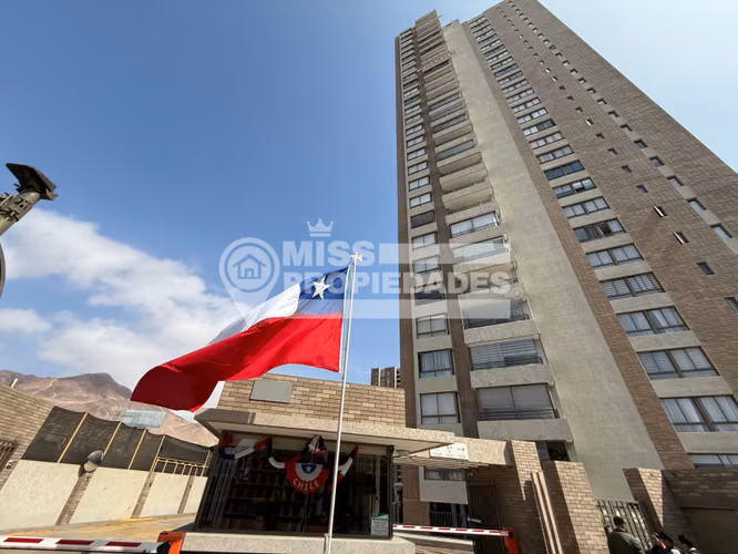 ARRIENDA DEPARTAMENTO EDIFICIO RIMINI, ANTOFAGASTA - Imagen 1