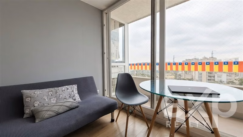 Venta depto 1Dorm 1Baño en San Joaquín más bodega y estac. - Imagen 2