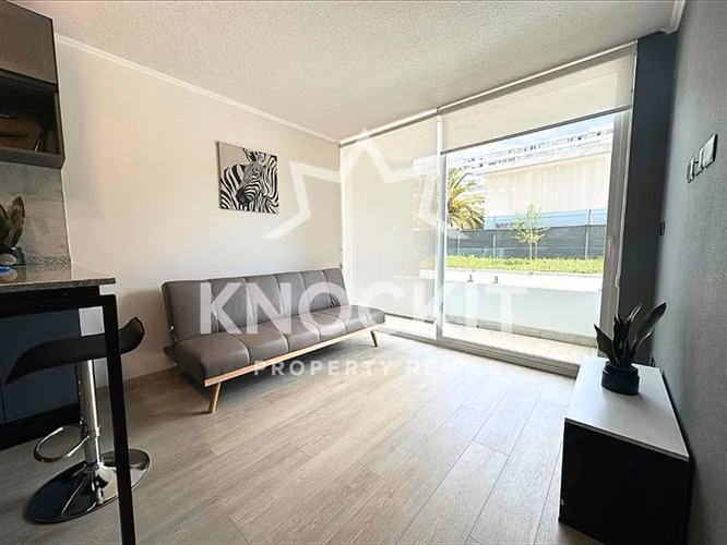 Arriendo Depto Amoblado en La Cisterna - 1D1B con Estac - Imagen 5