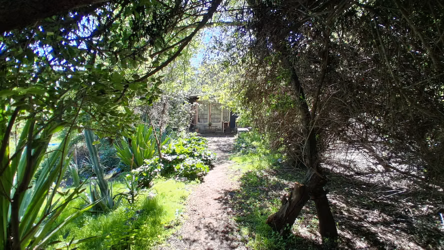 Se vende una hectárea junto al estero el Maqui, cabaña 3d 1b, agua y luz