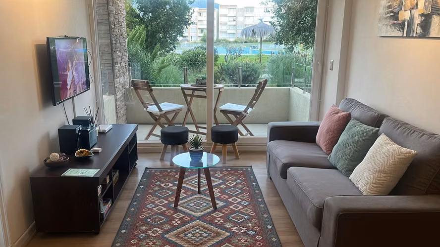 EN ARRIENDO DEPARTAMENTO 2 DORMITORIOS Y 1 BAÑO, ESTACIONAMIENTO PRIVADO,  PAPUDO