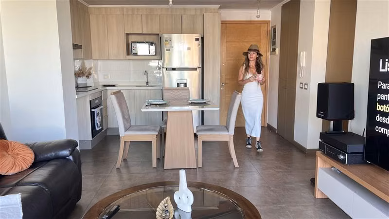 Departamento amoblado en arriendo en Román Díaz, Providencia