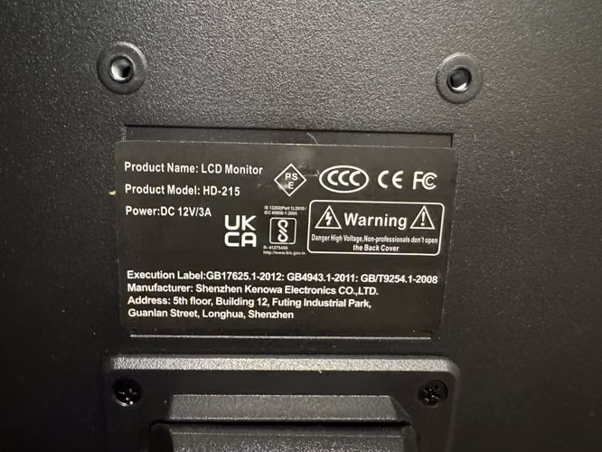 Monitor LCD