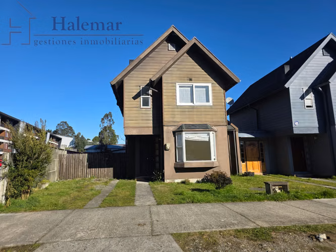 VENDO CASA EN MIRADOR AUSTRAL 3D – 3B PUERTO MONTT