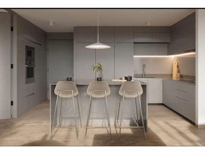 En Venta Departamento de 2 hab./2 baños + est.+ Bod/a estrenar/a pasos del mall Portal al dehesa - Imagen 6