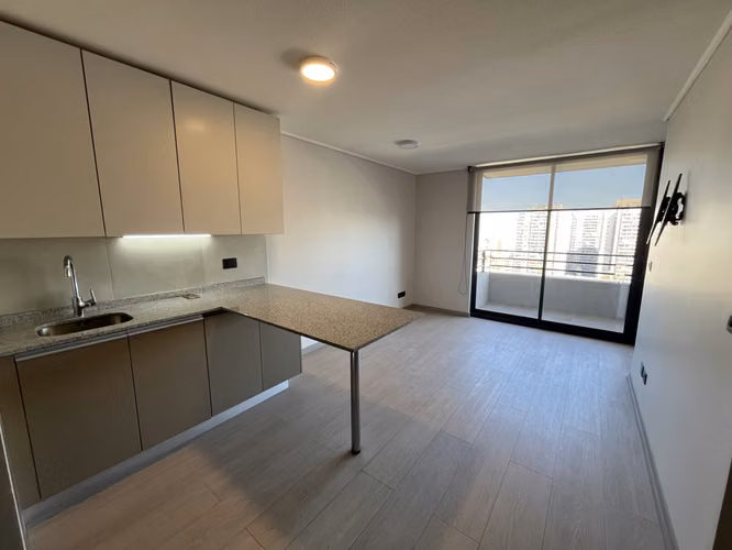 ARRIENDO EN ÑUÑOA DPTO DE 1 D 1 B METRO ÑUBLE