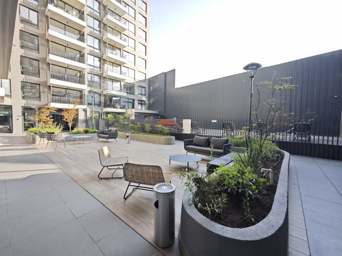 Arriendo depto nuevo, 1D+1B+Bodega+Terraza, Conexión a lavadora, Santiago Centro - Imagen 34