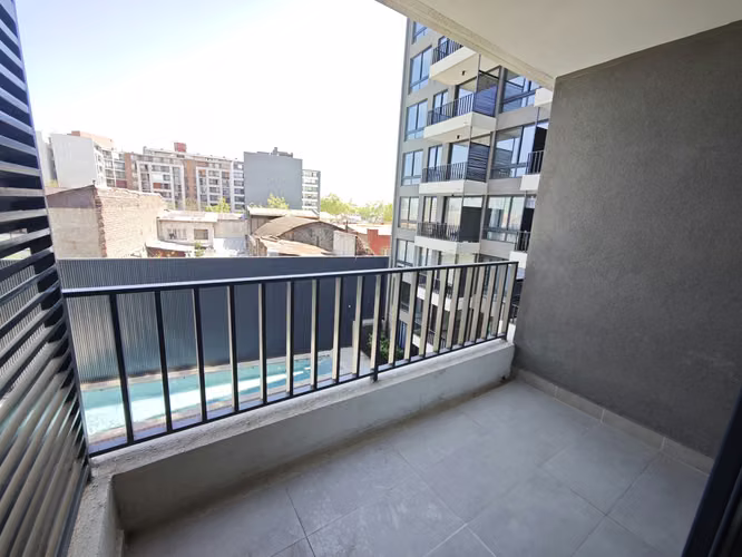 Arriendo depto nuevo, 1D+1B+Bodega+Terraza, Conexión a lavadora, Santiago Centro - Imagen 6