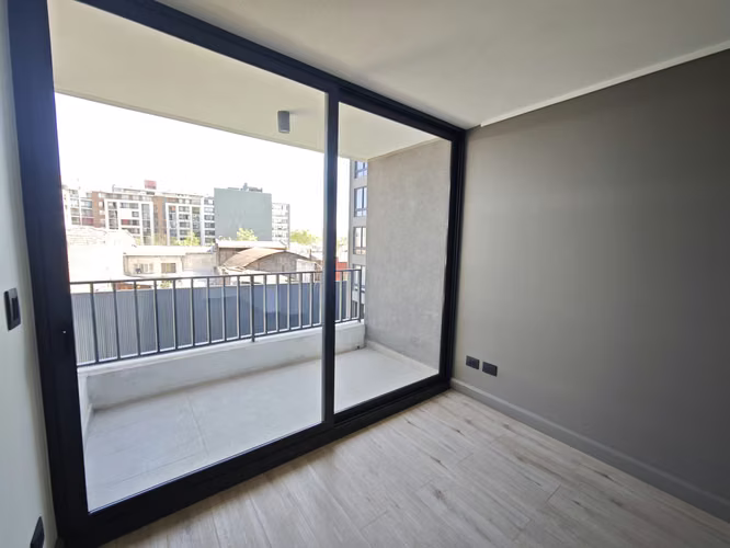 Arriendo depto nuevo, 1D+1B+Bodega+Terraza, Conexión a lavadora, Santiago Centro - Imagen 4