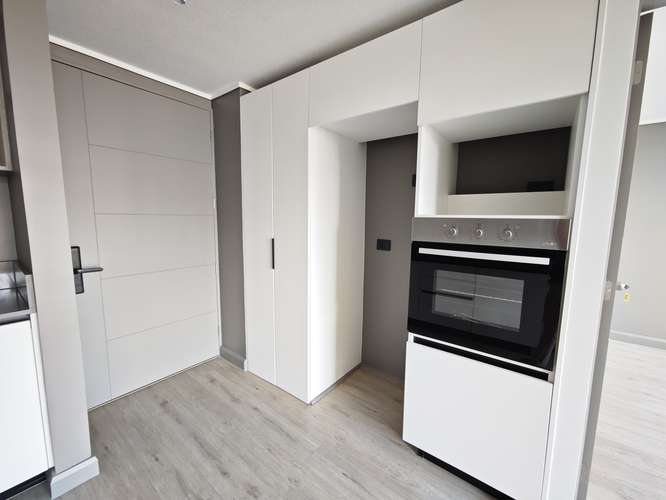 50% Arriendo depto nuevo, 1D+1B+Bodega+Terraza, Conexión a lavadora, Santiago Centro