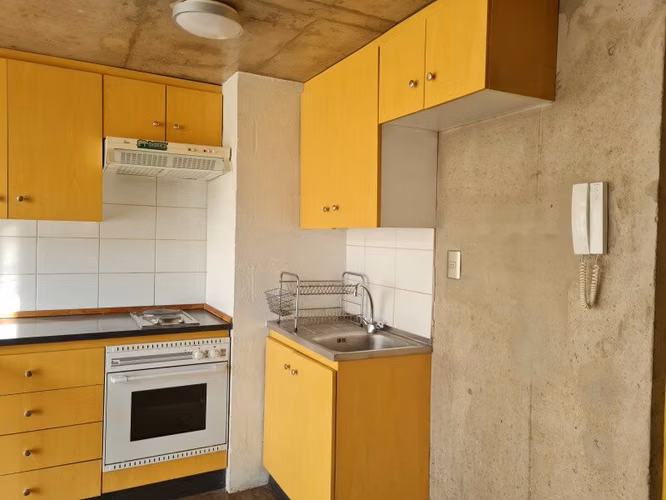 Loft en Barrio Brasil, con vista hacia la comunidad