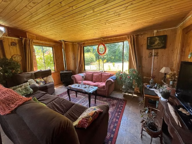 Parcela con casa en venta en Freire