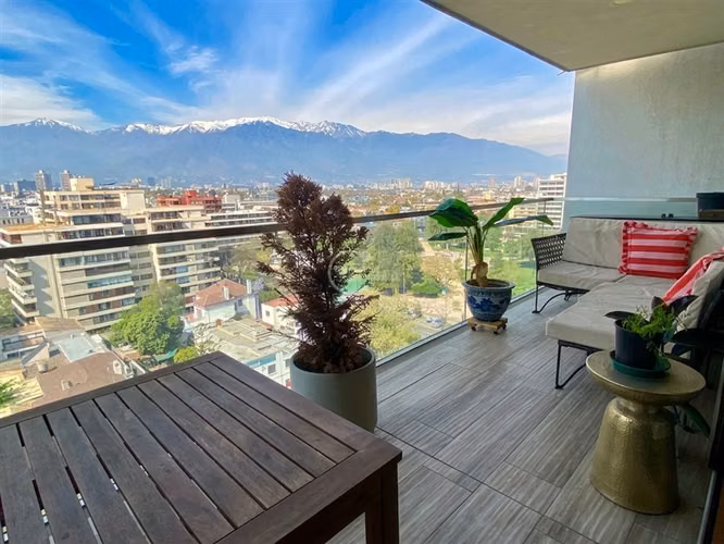 Departamento arriendo 2 dorm. en Providencia Vista Despejada - Imagen 3