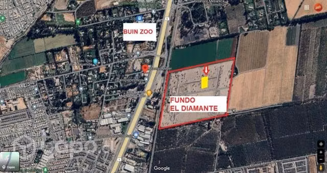 OPORTUNIDAD: Buin, Parcela 5.000 m2. Luz soterrada. Agua. Condominio Fundo El Diamante,