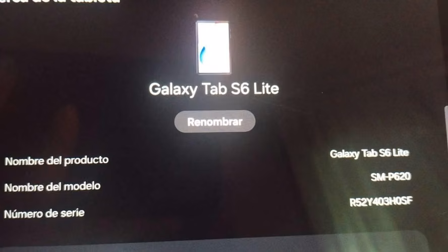 Tablet galaxy tab s6 life como nueva - Imagen 2