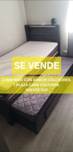 Cama nido dos colchones incluidos marca Rosen