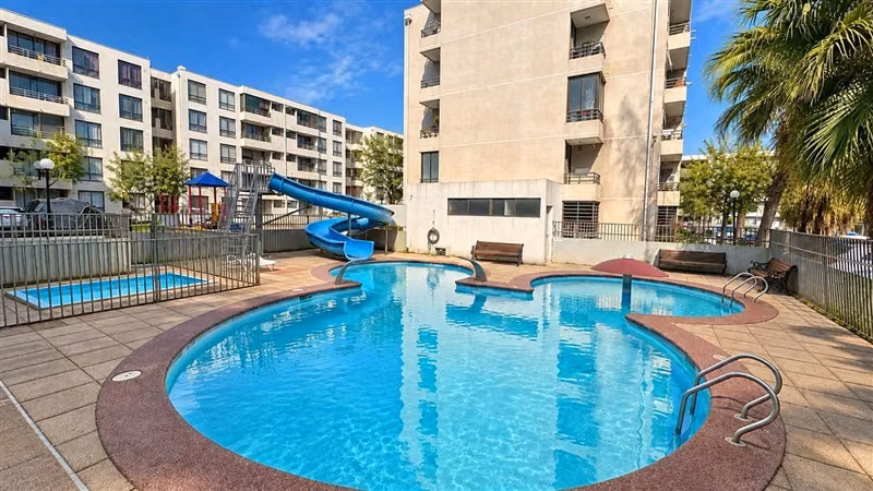 3D/2B + 1 estac. condominio + piscina a pasos metro - Imagen 1