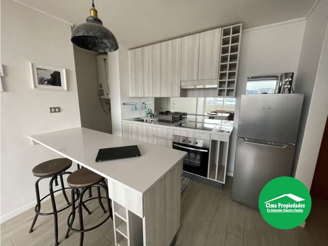 Arriendo Departamento en Ñuñoa, Estilo Mariposa, estacionamiento
