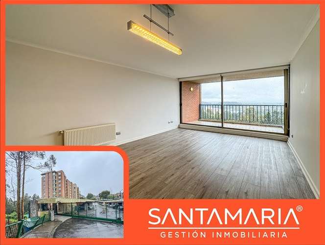 Arriendo Dpto de 3 dorm. y estac. en San Pedro de la Paz