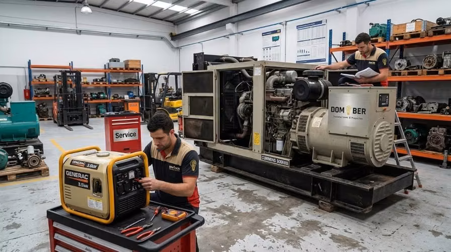 Servicio tecnico para generadores electricos.