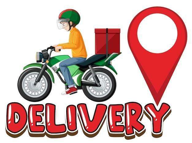 Motorista para delivery de sushi