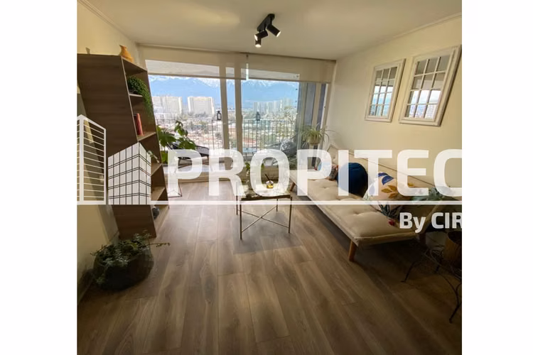 VENTA DEPTO 1D+1B+E+B, PISO 13, METRO MIRADOR - Imagen 2