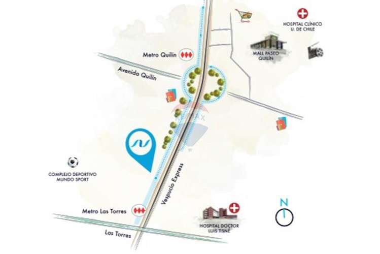 Excelente depto 3d, 2b macul, metro las torres - Imagen 19